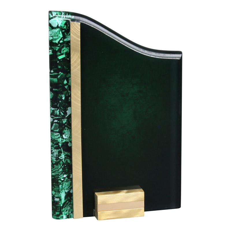 5x8 gd green sun ray award  6