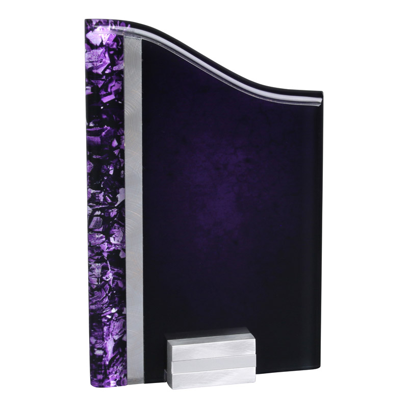 5x8 sil prpl sun ray award  6