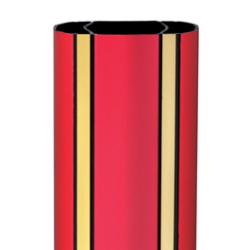 FROSTED COLUMN WIDE RED