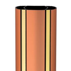 FROSTED COLUMN WIDE BRONZE