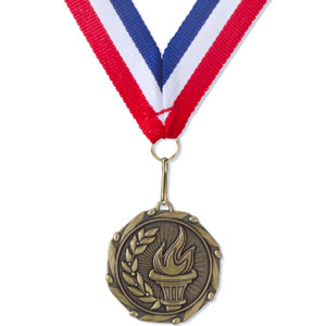 medaille met lint vctry