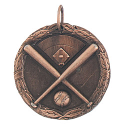 baseball bronze 1 1 4
