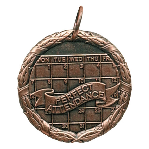 perfect attend. bronze 1 1 4