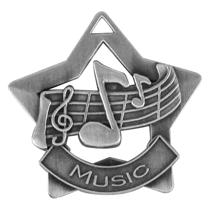 muziekster zilver 2 1 4