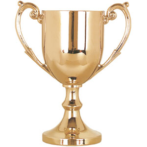 metalen beker goud 5 1 4