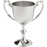 metal cup silver 9 1 4