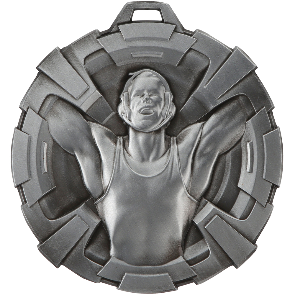 CARBONITE WORSTELEN ZILVER